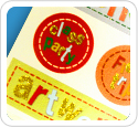 Hot Stamping Effect Stickers